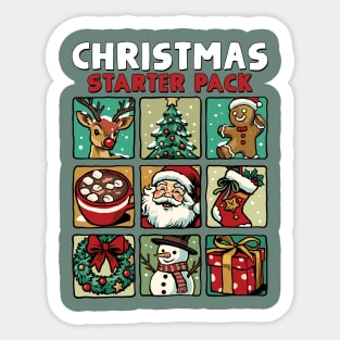 Christmas Starter Pack Sticker